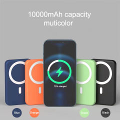 Portable Magnetic Wireless Charger Power Bank External Battery Pack For Magsafe iphone 13 12 Pro Max Powerbank Spare Battery