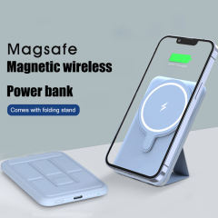Portable Magnetic Wireless Charger Power Bank External Battery Pack For Magsafe iphone 13 12 Pro Max Powerbank Spare Battery