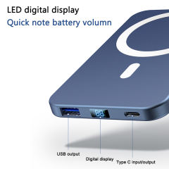 Portable Magnetic Wireless Charger Power Bank External Battery Pack For Magsafe iphone 13 12 Pro Max Powerbank Spare Battery