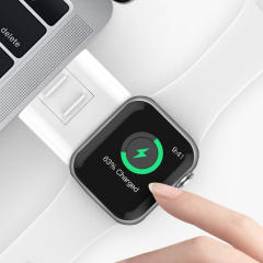 A6 Portable Wireless Charger for Apple Watch Series 6 5 4 3 2 1 Mini Charging Dock Station Stand USB Magnetic Chargers