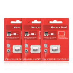 Wholesale Mini SD Memory Card 256GB 128GB 64GB 32GB 16GB 8GB High Speed Flash TF SD Card for Smartphone/Tablet PC