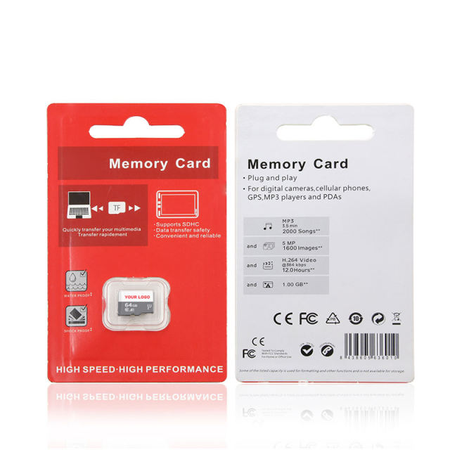 Wholesale Mini SD Memory Card 256GB 128GB 64GB 32GB 16GB 8GB High Speed Flash TF SD Card for Smartphone/Tablet PC