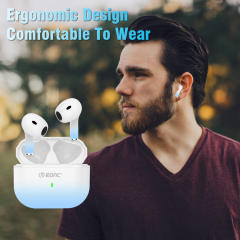 Gradient TWS Bluetooth Headphones With Microphone Earphones Gaming Headset Sport Earbuds AAC Support Customization