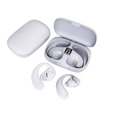 Open Wireless Sport Earbuds Ear Hook Waterproof Headset with Microphone Air Conduction Quality Sound Bluetooth Outdoor Earphones