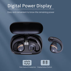 Open Wireless Sport Earbuds Ear Hook Waterproof Headset with Microphone Air Conduction Quality Sound Bluetooth Outdoor Earphones