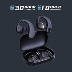 Open Wireless Sport Earbuds Ear Hook Waterproof Headset with Microphone Air Conduction Quality Sound Bluetooth Outdoor Earphones