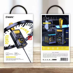 10000mAh Portable Power Bank Transparent 22.5W Fast Charge Backup Battery Pack for iPhone 13 12 Samsung Xiaomi Huawei