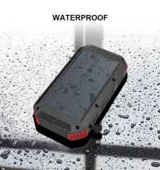 30000mAh Solar Power Bank Fast Charger Large Capacity Waterproof External Battery with Flashlight for Xiaomi iPhone Huawei