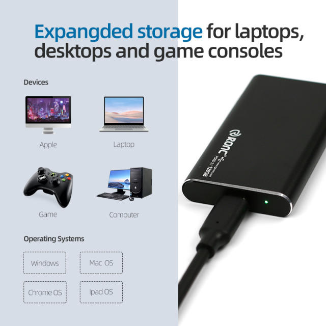 64-512GB - USB 3.1 Type C Up to 350MB/S, USB C External Solid State ...