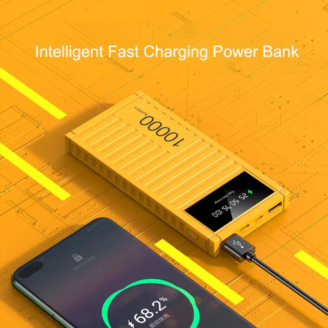 New Model Container Power Bank 10000Mah 20000Mah 30000Mah 50000Mah Portable Powerbanks