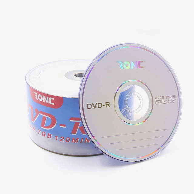 RONC DVD 120 Min Blank DVD 16X 4.7GB Printable DVD-R