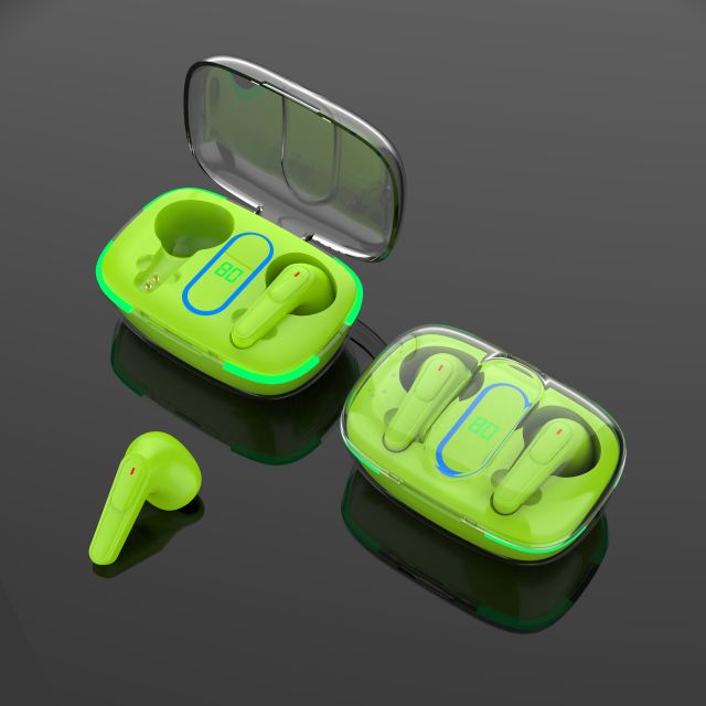 PRO 70 TWS Bluetooth 5.3 Earphone Breathing Light Wireless Earbuds Clear Call Stereo Touch Control Headset