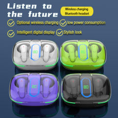 PRO 70 TWS Bluetooth 5.3 Earphone Breathing Light Wireless Earbuds Clear Call Stereo Touch Control Headset