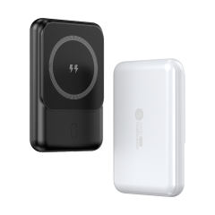 5000mAh Magnetic Power Bank Mini Portable High Capacity Charger 15W Wireless Fast Charging External Battery Pack for iPhone Android