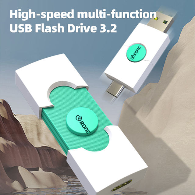 OTG New Design Plastic USB Flash Drives 4GB 8GB 64GB 128GB 256GB USB Memory Stick Customized Bulk Cheap Plastic Pendrive