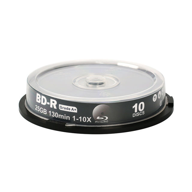 Blu-ray BD-R Dual Layer 6X 50GB White Inkjet Hub Printable Recordable Blank Media Disc