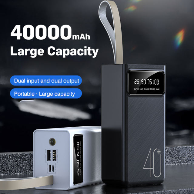 30000mAh Portable Charger 10W Power Bank Fast Charging Battery Pack