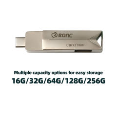 Metal OTG Pendrive High Speed USB Memory Stick 8GB/16GB/32GB/64GB/128GB Pen Drive Capacity Flash U Disk