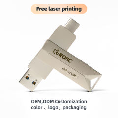 Metal OTG Pendrive High Speed USB Memory Stick 8GB/16GB/32GB/64GB/128GB Pen Drive Capacity Flash U Disk