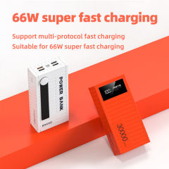 Portable Container Power Bank 30000Mah 20W 22.5W Powerbank