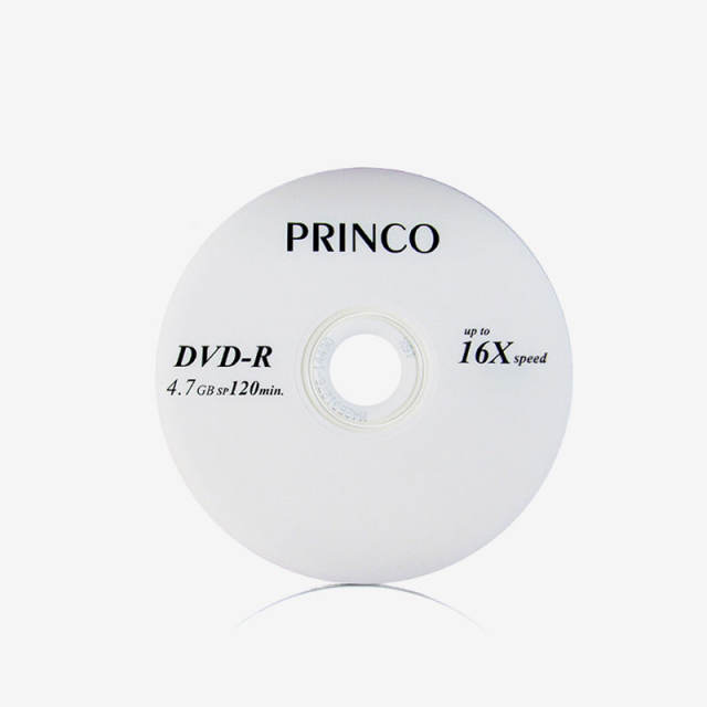Princo DVD-R 4.7GB 16x Branded Logo Recordable Media Disc