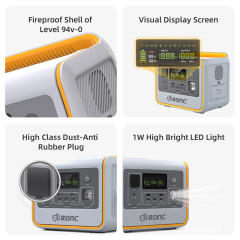 Portable Power Station 800W Camping RV Home Emergency Portable Generator