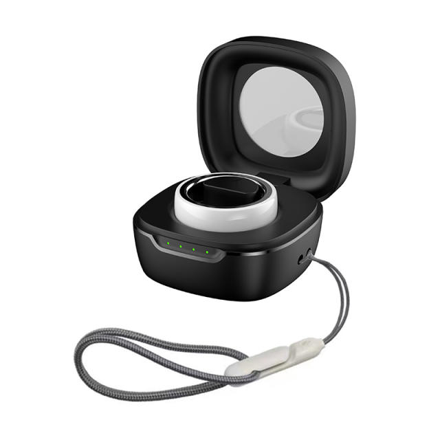 R8 Smart Ring Sleep Fitness Tracker Portable Health Tracking with Charging Case