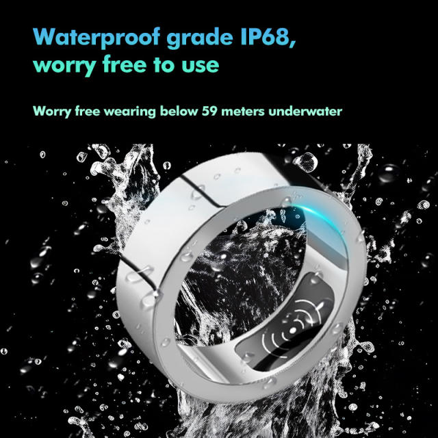 Newest Smart Ring NFC Gold Waterproof Mini Women Men Ring Mobile Phone Ring