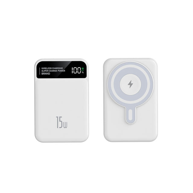 Magnetic Portable Charger 10000mah Wireless Power Bank with Watch Charger