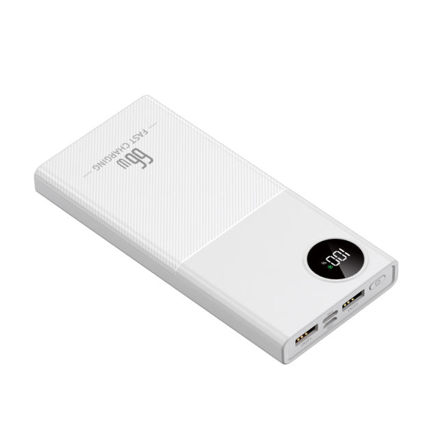 66w super fast charge built in four cables large capacities power bank