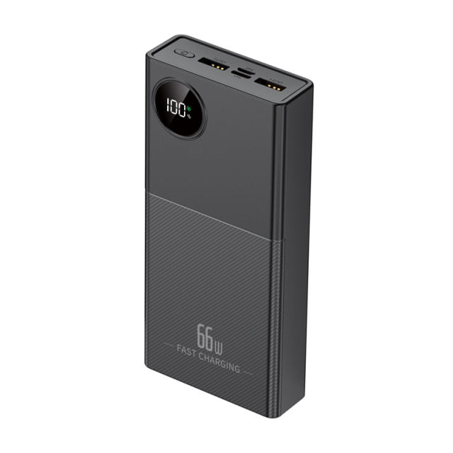 66w super fast charge built in four cables large capacities power bank