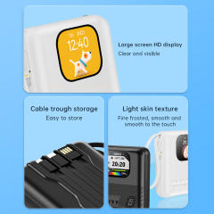 100W Super Fast Charging Multifunctional Intelligent Power Bank RC-PD43