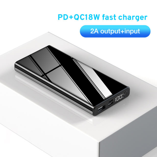 10,000mAh full mirror screen power bank RC-P131