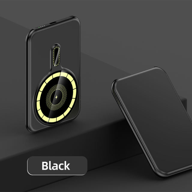 5,000mAh Ultra-thin Magnetic Wireless fast charging Power Bank RC-WP024