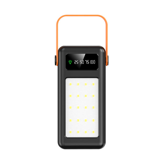 30,000~120,000mAh Large Capacity Built in 4 Cables Power Bank With Camping light RC-P306