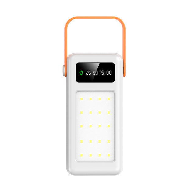 30,000~120,000mAh Large Capacity Built in 4 Cables Power Bank With Camping light RC-P306