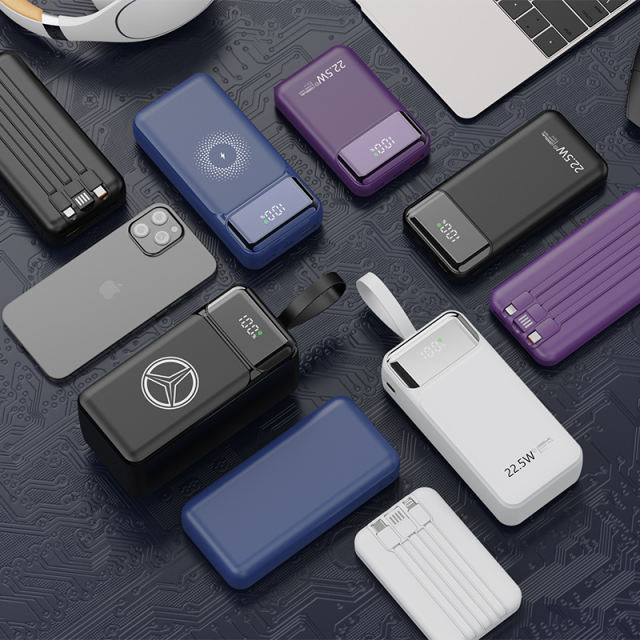 22.5W Super Fast Charging 10,000~50,000mAh Large Capacity Power Bank RC-PD35