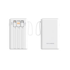 22.5W Super Fast Charge  Built in three cables Power Bank RC-PD50