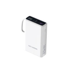 22.5W Super Fast Charge  Built in three cables Power Bank RC-PD50