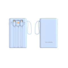 22.5W Super Fast Charge  Built in three cables Power Bank RC-PD50