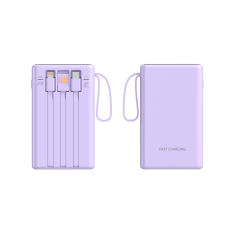 22.5W Super Fast Charge  Built in three cables Power Bank RC-PD50