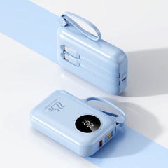 22.5W Super Fast Charge  Built in Three Cables 10,000mAh Power Bank RC-PD51