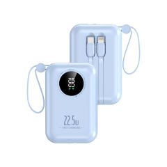 22.5W Super Fast Charge  Built in Three Cables 10,000mAh Power Bank RC-PD51