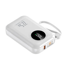 22.5W Super Fast Charge  Built in Three Cables 10,000mAh Power Bank RC-PD51