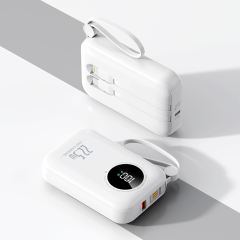 22.5W Super Fast Charge  Built in Three Cables 10,000mAh Power Bank RC-PD51