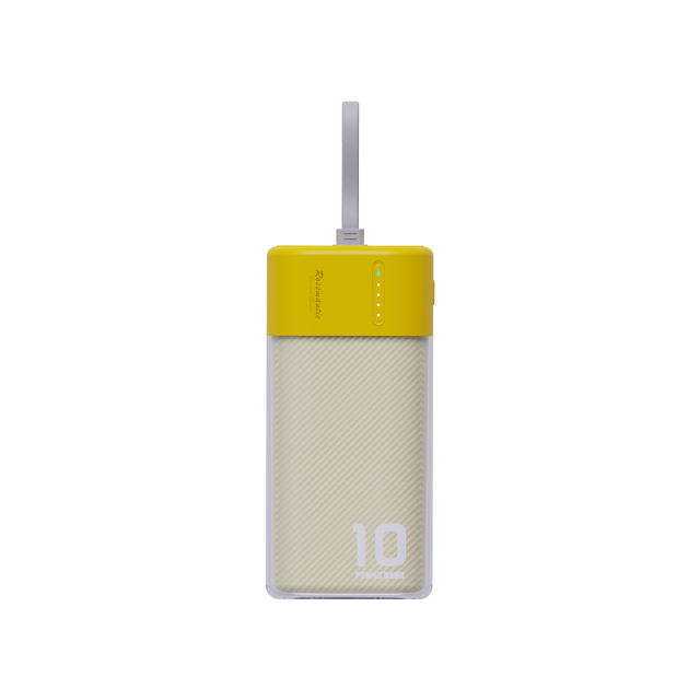 22.5W Super Fast Charge  Built in Cable 10,000mAh Power Bank RC-PD52