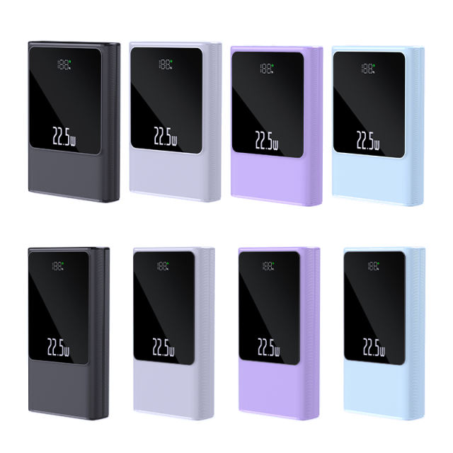 22.5W Super Fast Charge  LED Digital Display 10,000mAh Power Bank RC-PD56