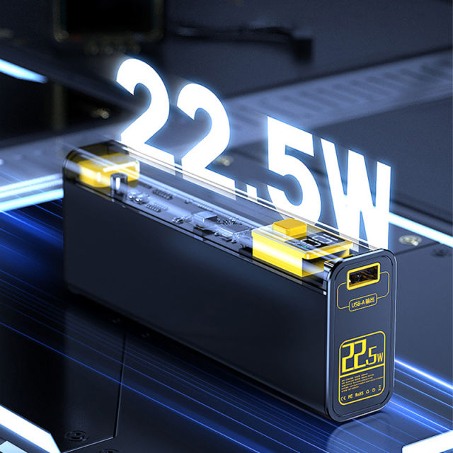 22.5W Super Fast Charging Cyberpunk style 20,000mAh power bank RC-PD63