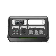 AC 2400W OUTPUT Outdoor Portable Power Station 640000mAh /3.2V Start Car Charging+Solar Panel Charging RC-PP08