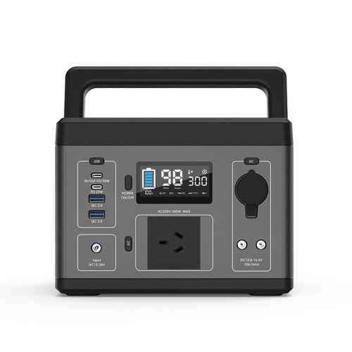 300W Outdoor Portable Power Station 80000mAh /3.7V Start Car Charging+Solar Panel Input RC-PP05
